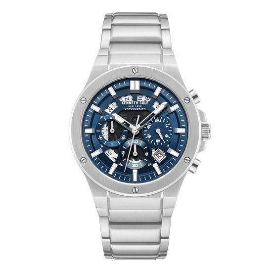 Picture of Kenneth Cole New York Men's Dress Sport Watch - Silver