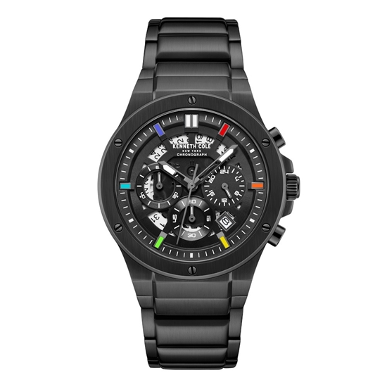 Picture of Kenneth Cole New York Men's Dress Sport Watch - Black