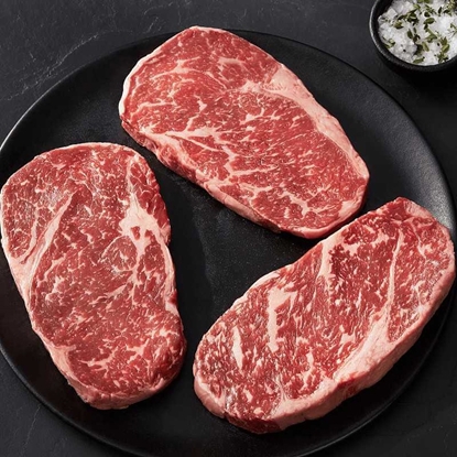 Picture of Kansas City Steaks 4 Center-Cut American Style Kobe Ribeyes