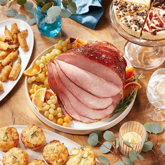 Picture of Kansas City Steaks Center of Celebration Meal