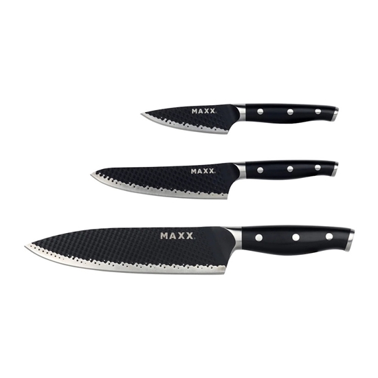 Picture of Kalorik MAXX 3PC Professional Chef, Prep, and Paring Knife Set