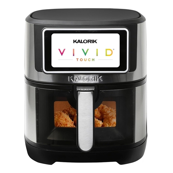 Picture of Kalorik 5-Qt. Vivid Touch Air Fryer - Stainless Steel