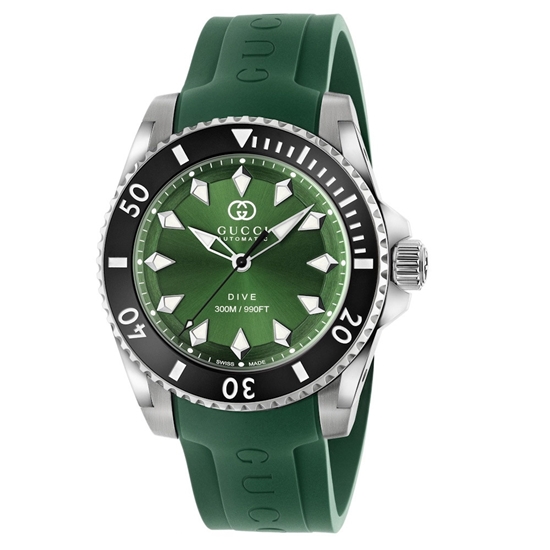Picture of Gucci Green Dive Watch