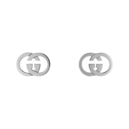Picture of Gucci Interlocking G Earrings - Silver
