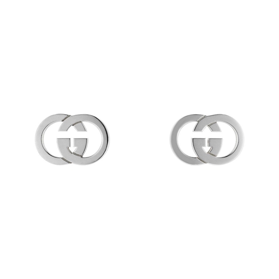 Picture of Gucci Interlocking G Earrings - Silver