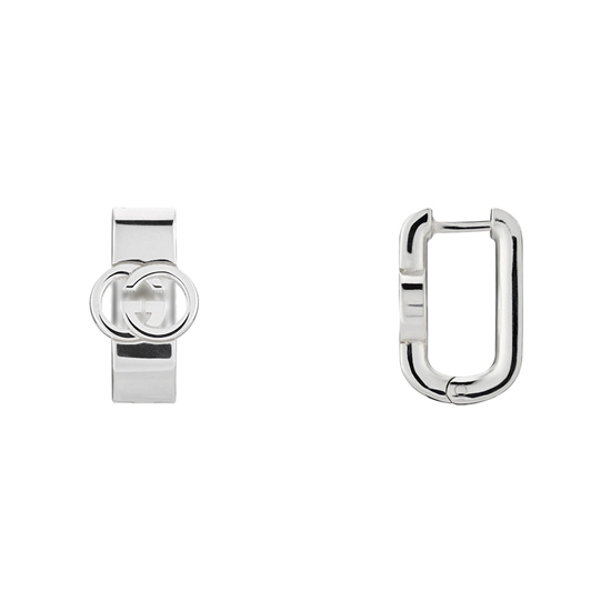Picture of Gucci Interlocking Earrings 18mm - Silver