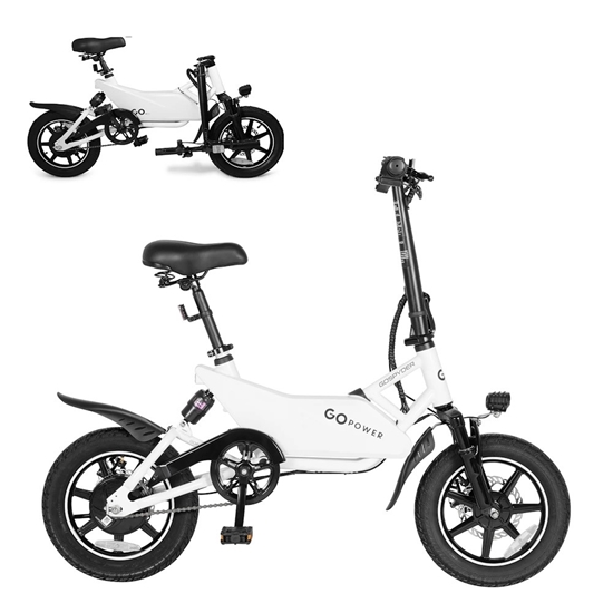 Picture of Go Power GoSpyder Electric Bike - White