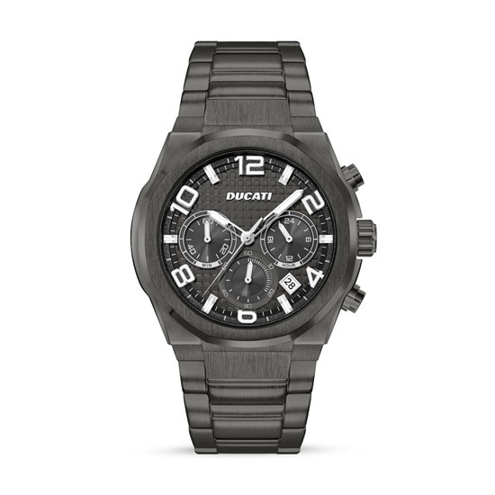 Picture of Ducati Chronograph Watch with Black Bracelet