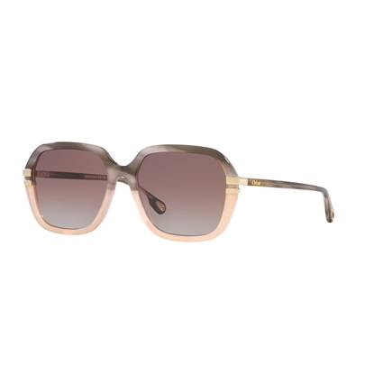 Picture of Chloe Oversized Sunglasses - Grey/Beige