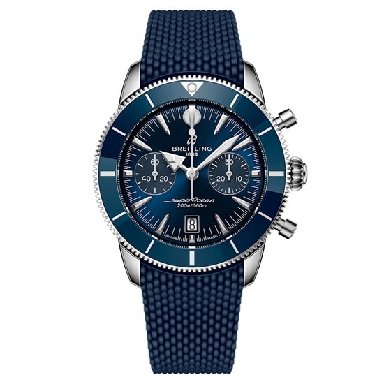 Picture of Breitling Superocean Heritage B01 Chrono 42mm Watch - Blue