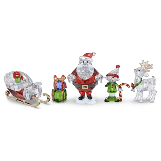 Picture of Swarovski Holiday Cheers Santa Story Set