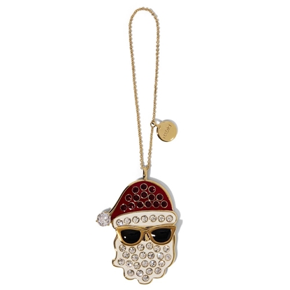 Picture of Nadri Cool Santa Ornament - Gold