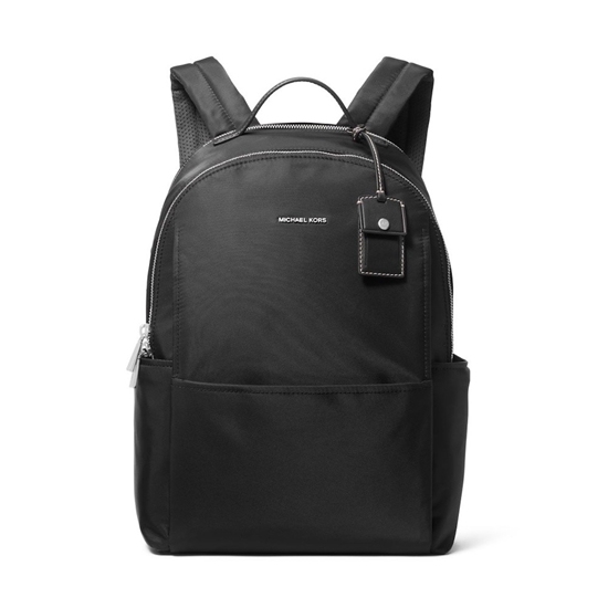 Picture of Michael Kors Sable Large Multifunction Backpack - Black