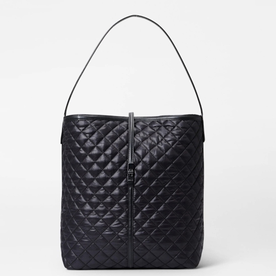 Picture of MZ Wallace Large Astor Hobo - Black