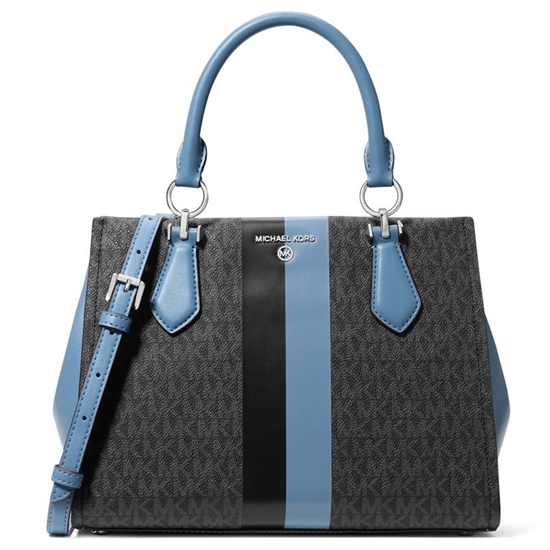 Picture of Michael Kors Marilyn Medium Satchel - South Pacific