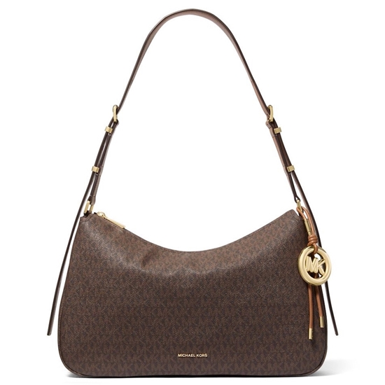 Picture of Michael Kors Nolita Med Convertible Shoulder Bag - Brown/Acorn