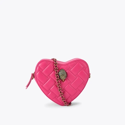 Picture of Kurt Geiger Kensington Heart Crossbody - Pink Combination
