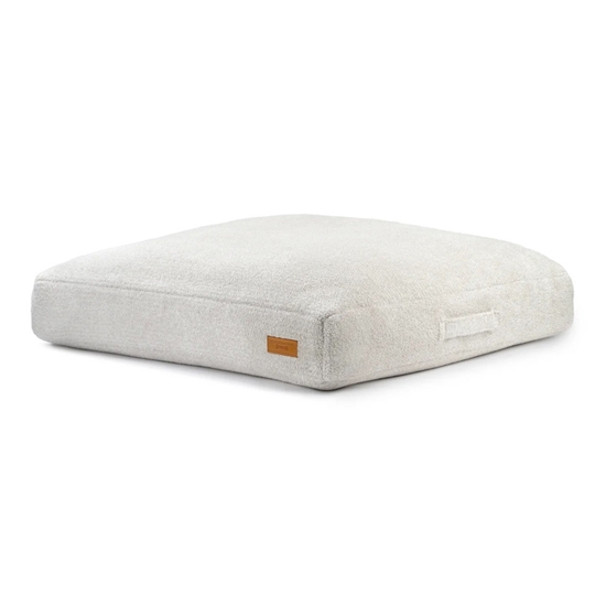 Picture of Kashwere Pet Pillow Bed - Ivory/Oyster Fleck