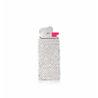 Picture of Judith Leiber Silver Flame Miniature Got a Light?