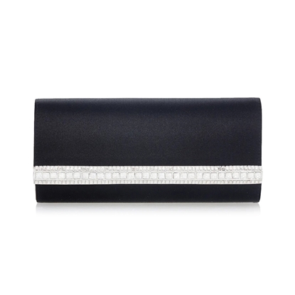 Picture of Judith Leiber Perry Satin - Black