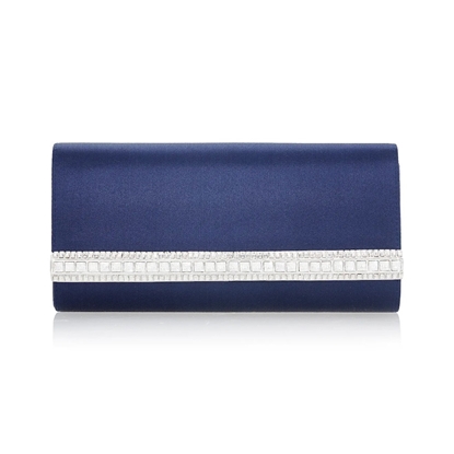 Picture of Judith Leiber Perry Satin - Navy