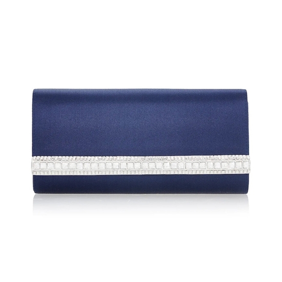 Picture of Judith Leiber Perry Satin - Navy