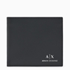 Picture of Armani Exchange Leather Bifold Wallet - Nero