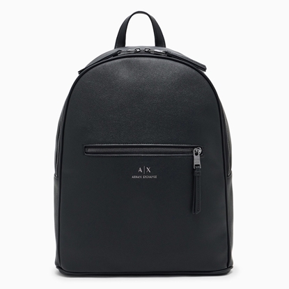 Picture of Armani Exchange Backpack with Logo - Nero