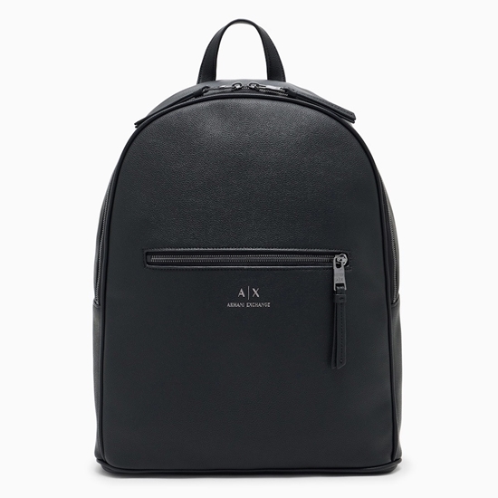 Picture of Armani Exchange Backpack with Logo - Nero