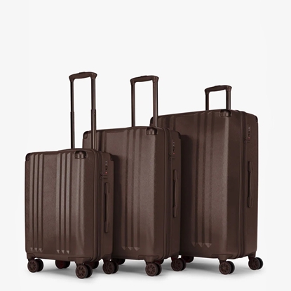 Picture of Calpak AMBEUR 3-Piece Luggage Set - Walnut