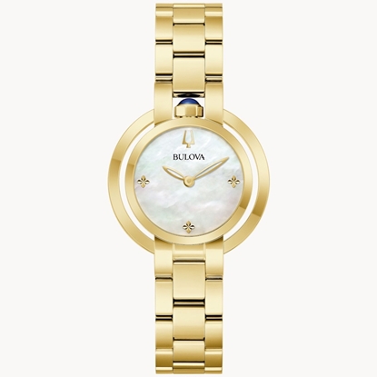 Picture of Bulova Ladies' Gold-Tone Rubaiyat Watch