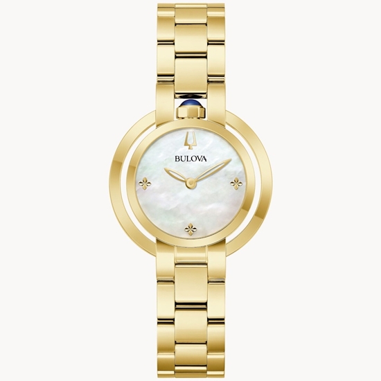Picture of Bulova Ladies' Gold-Tone Rubaiyat Watch