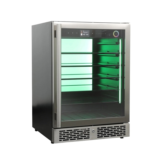 Picture of Vinotemp 151-Can 24'' Vinoglow Panel Single-Zone Bev. Center