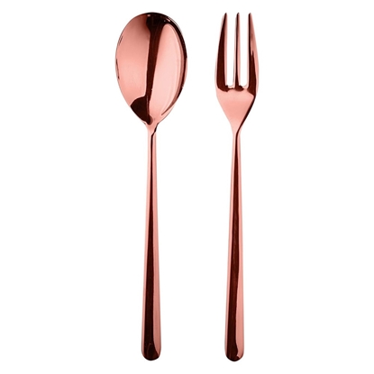 Picture of Mepra Linea 2-Piece Serving Set - Bronze