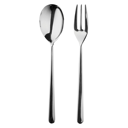 Picture of Mepra Linea 2-Piece Serving Set - Mirror