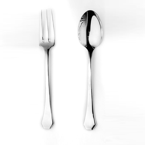 Picture of Mepra Moretto  2-Piece Serving Set - Mirror