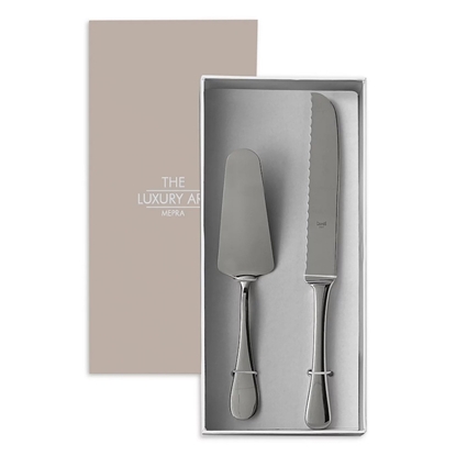 Picture of Mepra Brescia 2-Piece Cake Set - Mirror