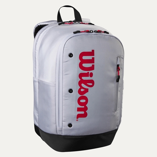 Picture of Wilson Pickleball Backpack - Gray/Red