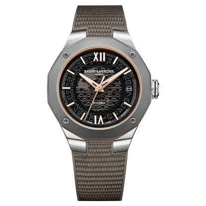 Picture of Baume & Mercier Riviera 39mm Automatic Steel/Titanium Watch