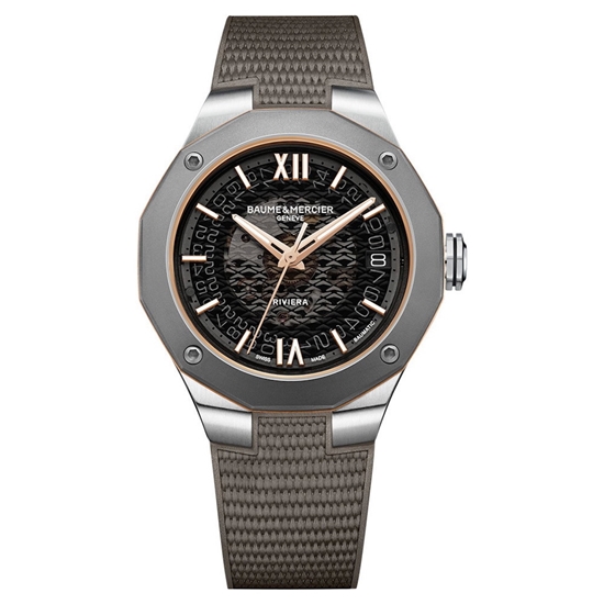 Picture of Baume & Mercier Riviera 39mm Automatic Steel/Titanium Watch