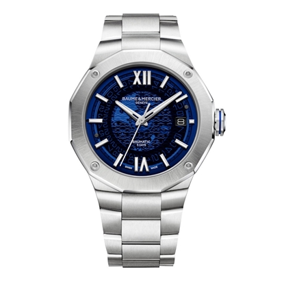 Picture of Baume & Mercier Riviera 42mm Auto Watch Transparent Blue Dial