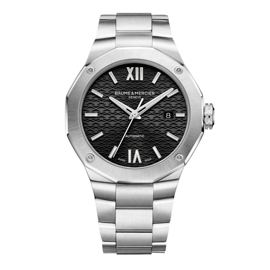 Picture of Baume & Mercier Riviera 42mm Automatic Watch with Black Dial