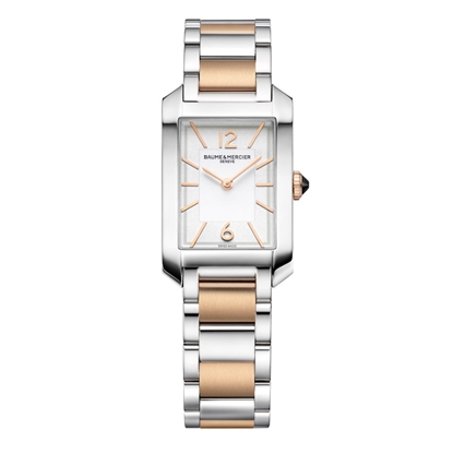 Picture of Baume & Mercier Hampton Quartz Two-Tone Stainless Steel Watch