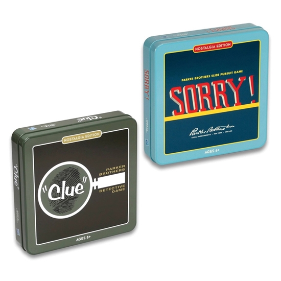 Picture of WS Game Company Clue & Sorry! Nostalgia Tins