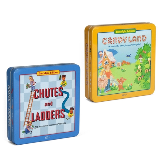 Picture of WS Game Company Candy Land & Chutes Ladders Nostalgia Tins