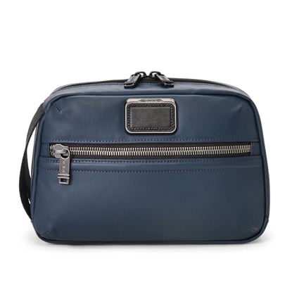 Picture of Tumi Alpha Bravo Response Travel Kit - Navy Coated Canvas