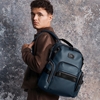 Picture of Tumi Alpha Bravo Navigation Backpack - Navy Coated Canvas