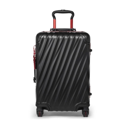 Picture of Tumi 19 Degree Aluminum International Carry-On - Black/Red