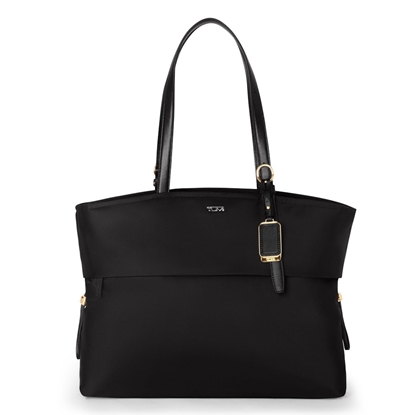 Picture of Tumi Voyageur Cam Large Tote - Black/Gold