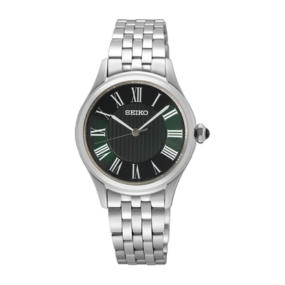 Picture of Seiko Ladies' Essentials Stainless Steel Watch with Green Dial